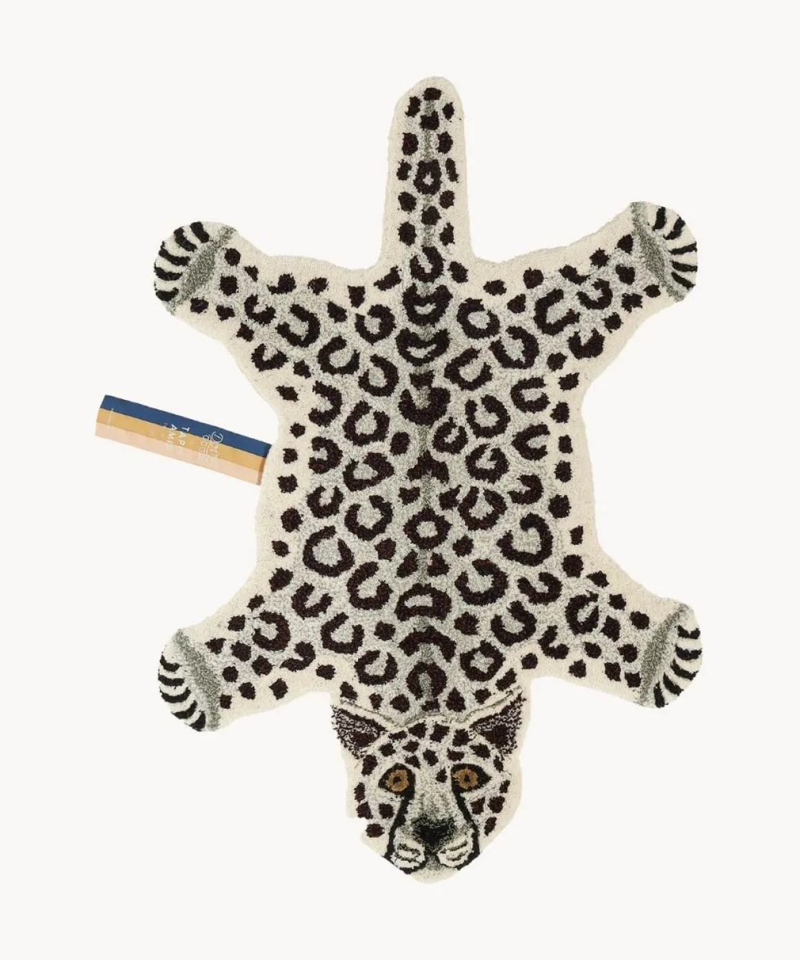 Doing Goods Vloerkleed Snowy Leopard Klein