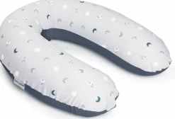 Doomoo Buddy Voedingskussen 180 cm Blue Grey Moon