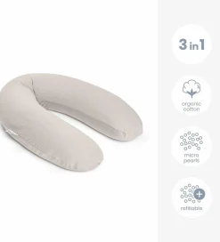 Doomoo Buddy Voedingskussen 180 cm Tetra Jersey Sand