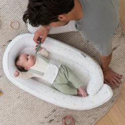 Doomoo Cocoon Babynestje Flower Yellow