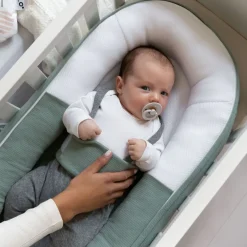 Doomoo Cocoon Babynestje Tetra Jersey Green