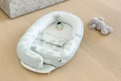 Doomoo Cocoon Babynestje Leaves AQUA Green