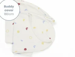 Doomoo Hoes voor Buddy Voedingskussen Happy Colors