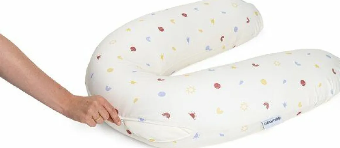 Doomoo Hoes voor Buddy Voedingskussen Happy Colors