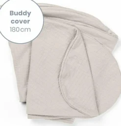 Doomoo Hoes voor Buddy Voedingskussen Tetra Jersey Sand