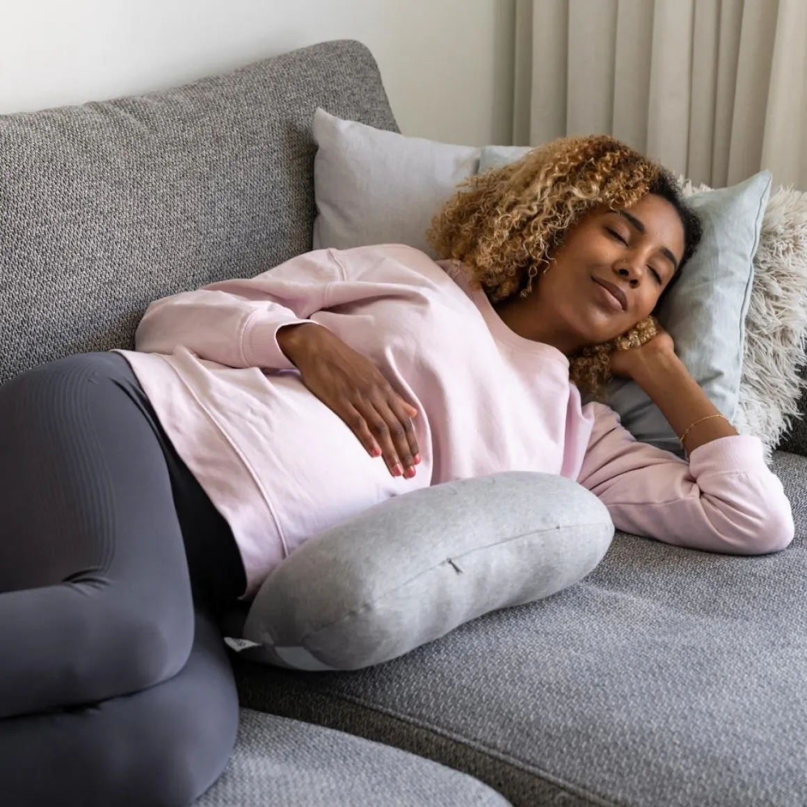 Doomoo On The Go Pillow Grey