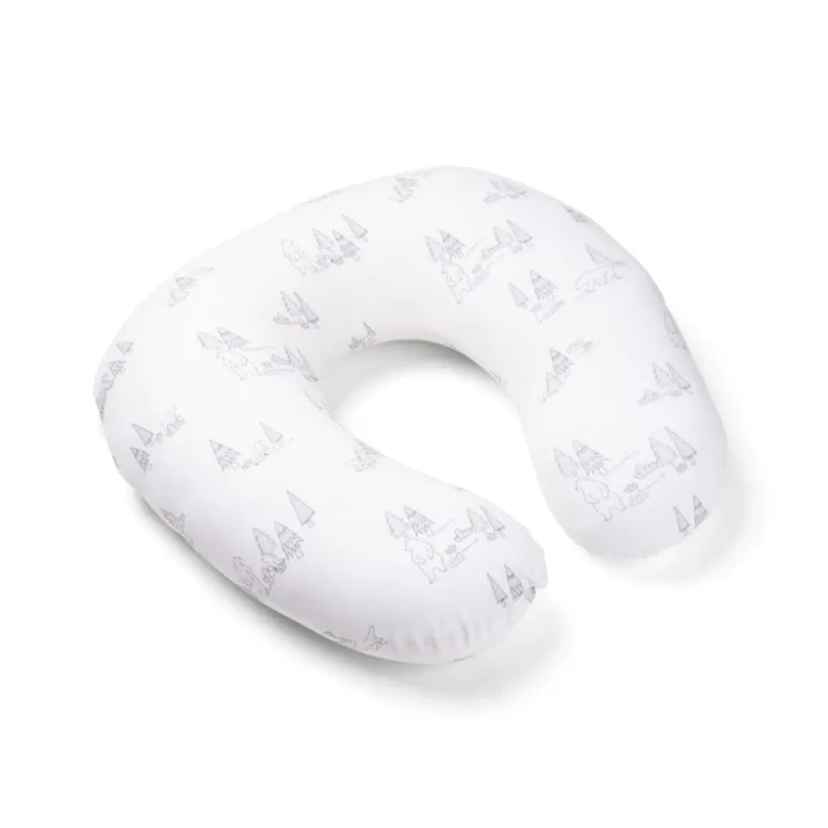 Doomoo Softy Cushion Bear Family Grey