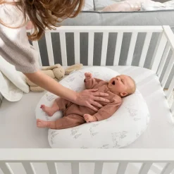 Doomoo Softy Cushion Cover Bear Family Grey