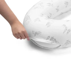 Doomoo Softy Cushion Cover Bear Family Grey