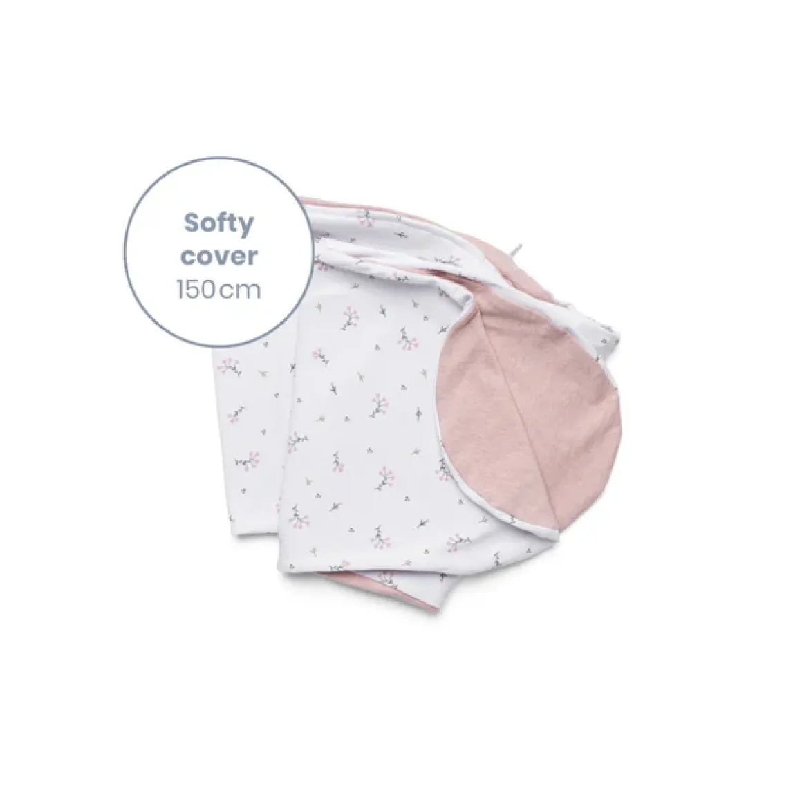 Doomoo Softy Cushion Cover Flower Pink