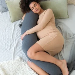 Doomoo Voedingskussen Buddy Antraciet 180 cm