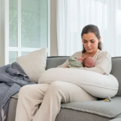 Doomoo Voedingskussen Buddy Silver Dots