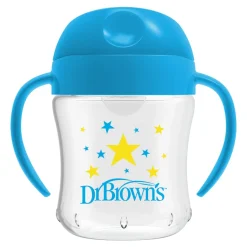 Dr. Brown's Drinkbeker Blauw Zachte Tuit 180 Ml