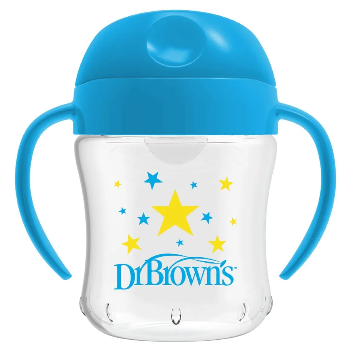 Dr. Brown's Drinkbeker Blauw Zachte Tuit 180 Ml