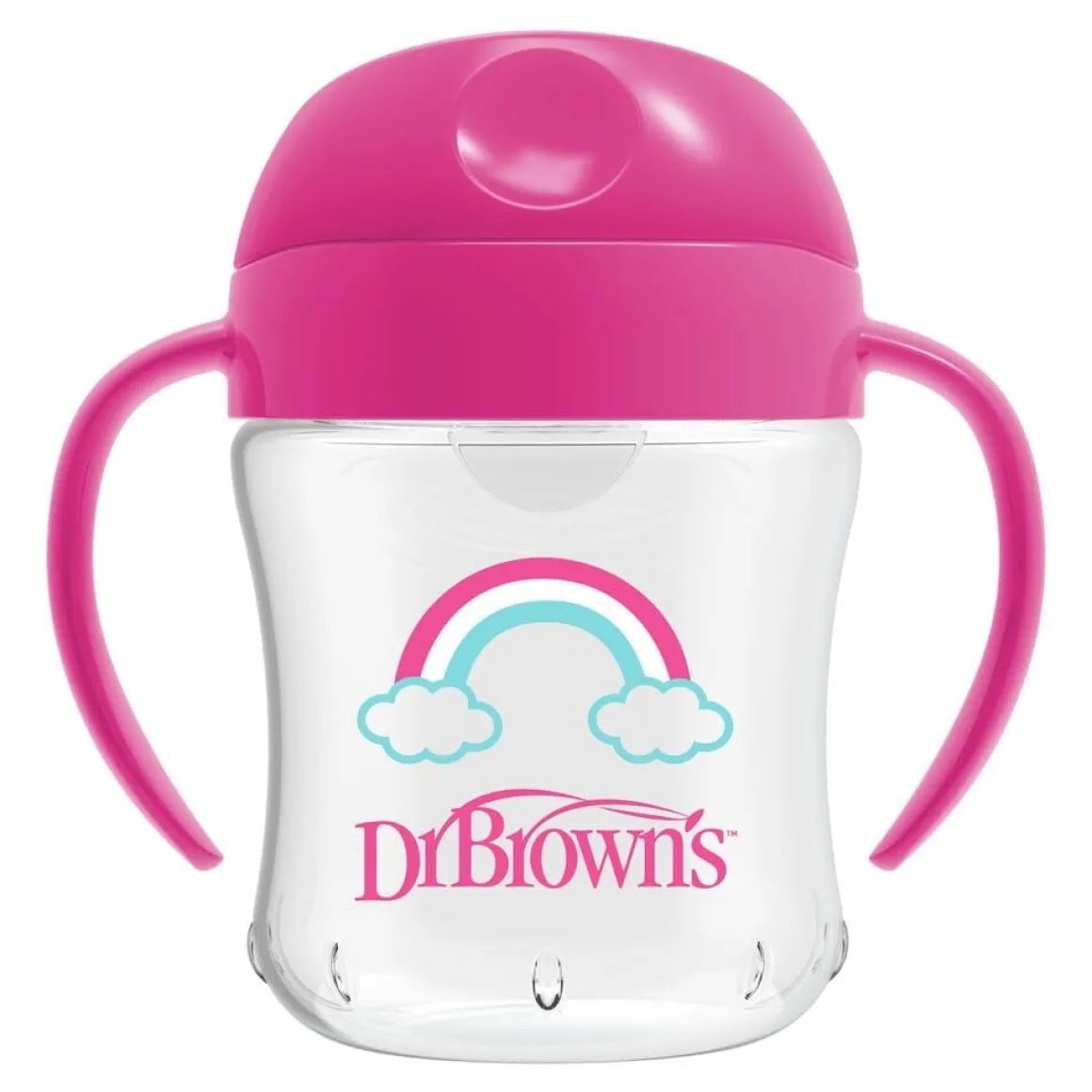 Dr. Brown's Drinkbeker Roze Zachte Tuit 180 Ml