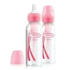 Dr. Brown's Duo Pack Standaardfles Options Roze 250 ml