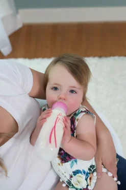 Dr. Brown’s Options+ Anti-colic Bottle Giftset Standaard Halsfles Roze