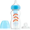 Dr. Brown's Starter Kit Options Brede Fles Sippy Blauw 270 ml