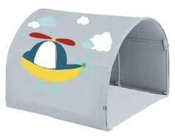 Flexa Nor Halfhoogslaper Rechte Ladder + Speeltent Transport 90 x 200 cm