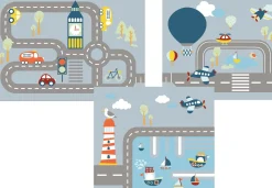 Flexa Nor Halfhoogslaper Rechte Ladder + Glijbaan + Speelgordijn + Speeltent Transport 90 x 200 cm