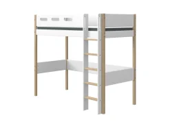 Flexa Nor Hoogslaper Met Rechte Ladder 90 x 190 cm