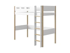 Flexa Nor Hoogslaper Met Rechte Ladder 90 x 200 cm