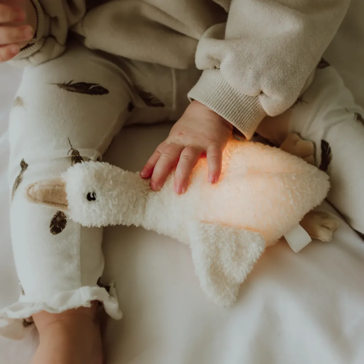 Flow Knuffel Nachtlamp Liva beige