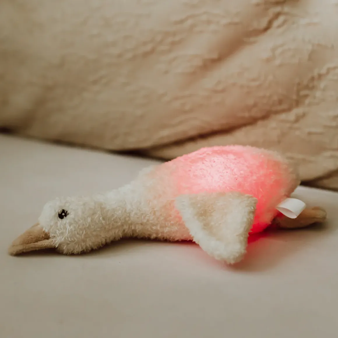 Flow Knuffel Nachtlamp Liva beige