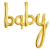 Folieballon Baby Goud 73,5 x 75,5 cm