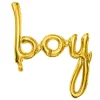 Folieballon Boy Goud 63,5 x 74 cm