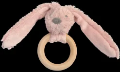 Happy Horse Houten Bijtring Rabbit Richie Old Pink