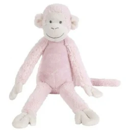 Happy Horse Knuffel Monkey Mickey Roze 43 cm