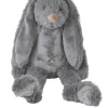 Happy Horse Knuffel Rabbit Richie Deep Grey 58 cm