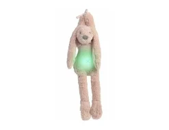 Happy Horse Old Pink Rabbit Richie Nightlight with soothing sounds