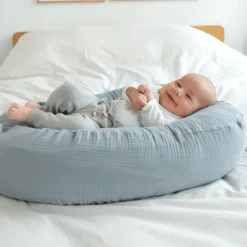 Ilmaha Relax Hoes Voor Voedingskussen Hydrofiel Zeegroen