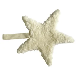 Ilmaha Speendoekje Ster Teddy Ecru