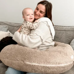 Ilmaha Voedingskussen Teddy Taupe