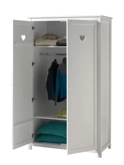 JAXX Amori 2 Deurs Kledingkast Wit