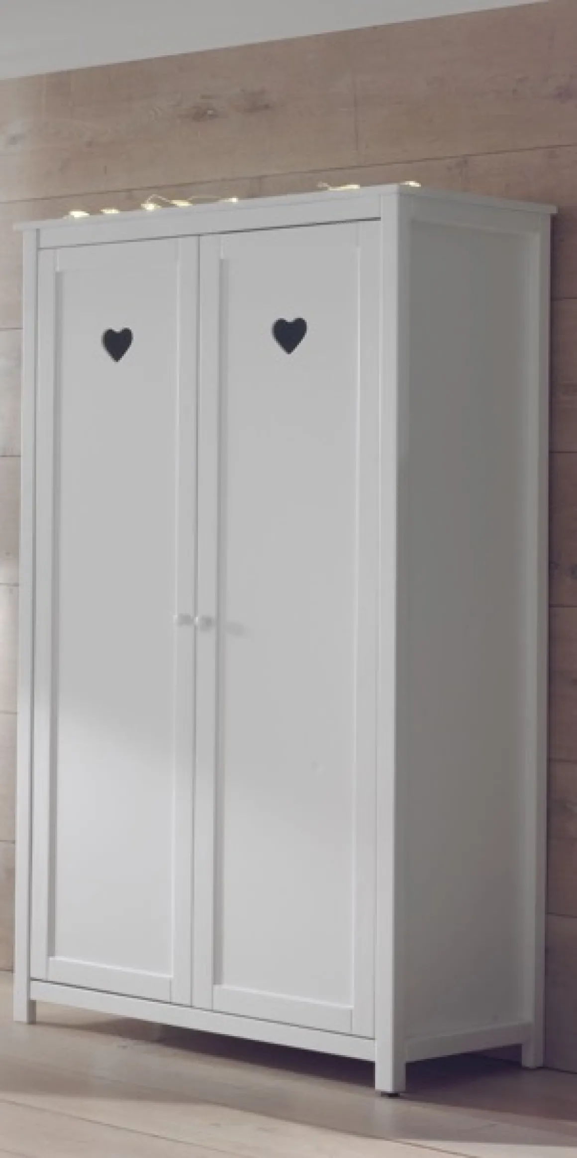 JAXX Amori 2 Deurs Kledingkast Wit