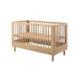 JAXX Forrest Babybed 70 X 140 Cm + Ombouw Toddler Eik