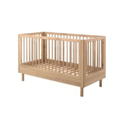 JAXX Forrest Babybed 70 X 140 Cm + Ombouw Toddler Eik