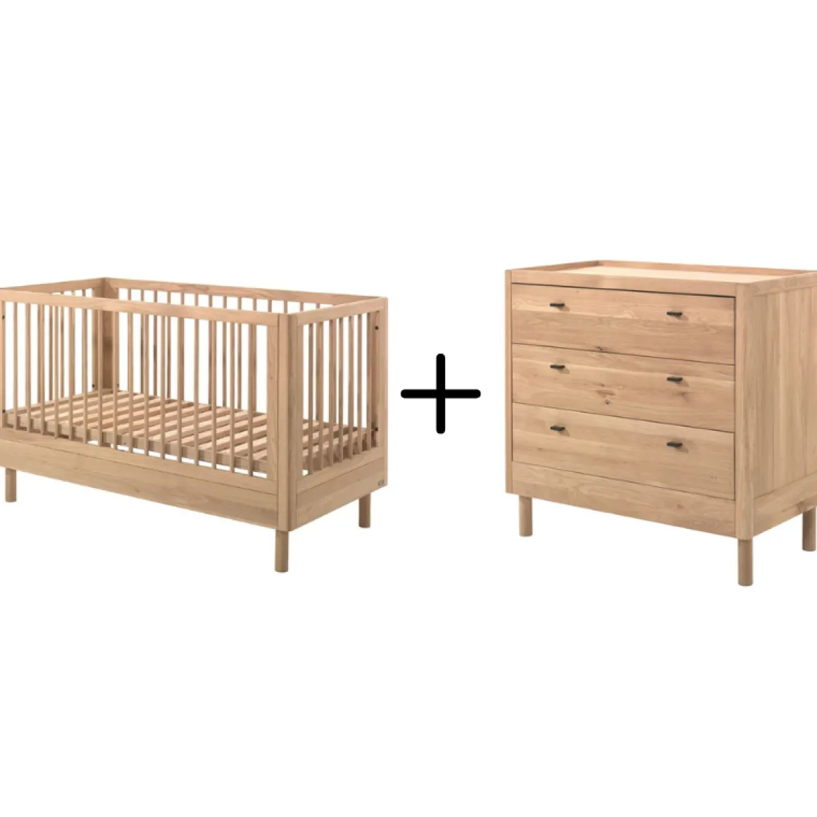 JAXX Forrest Babykamer 2 Delig Eik