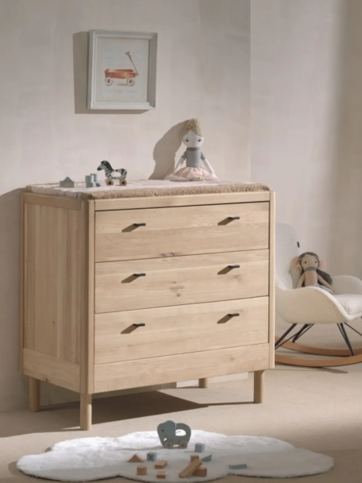 JAXX Forrest Babykamer 2 Delig Eik