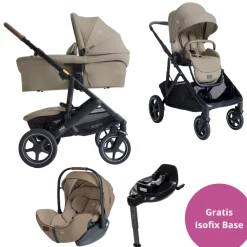 Joie Signature 3 in 1 Kinderwagen Vinca Sandstone
