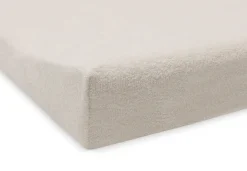 Jollein Aankleedkussenhoes Badstof 50x70cm Milky Coffee/Ivory - 2 Stuks