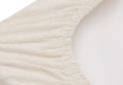 Jollein Aankleedkussenhoes Badstof 50x70cm Milky Coffee/Ivory - 2 Stuks