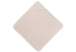 Jollein Badcape Badstof 75x75cm Miffy Jacquard Nougat