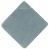 Jollein Badcape Badstof 75x75cm Miffy Jaquard Sea Green