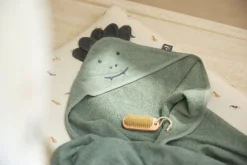 Jollein Badcape Badstof 75x75cm Jungle Jambo Croco