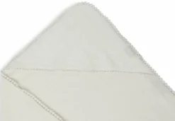 Jollein Badcape Embroidery 75 x 75 cm Ivory